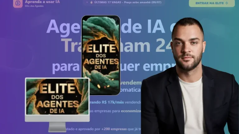Capa Artigo Elite dos Agentes de IA - Guia Melhor Curso