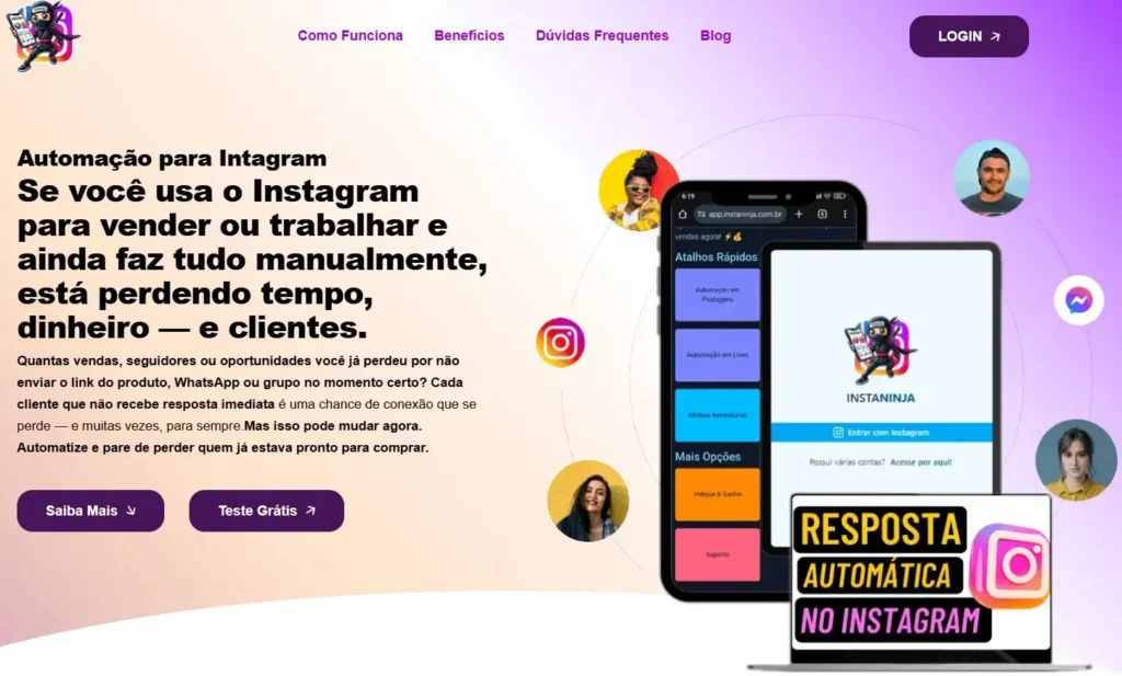 Capa Artigo Insta Ninja - Guia Melhor Curso