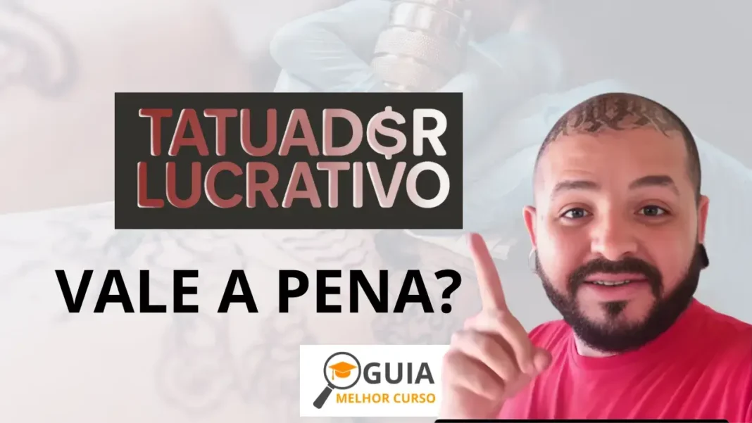 Capa Artigo Tatuador Lucrativo Vale A Pena - Guia Melhor Curso
