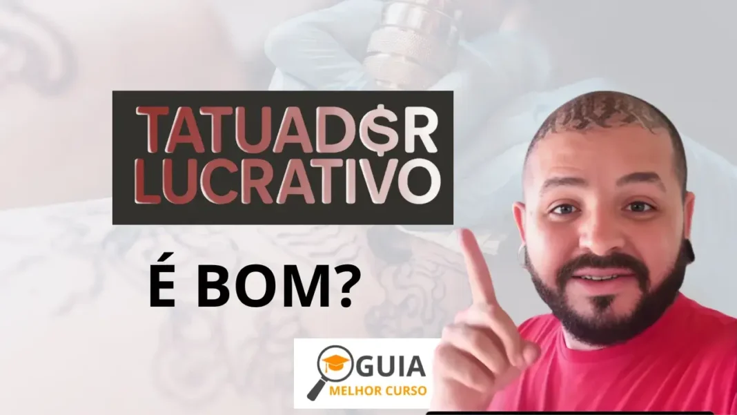 Capa Artigo Tatuador Lucrativo é Bom - Guia Melhor Curso